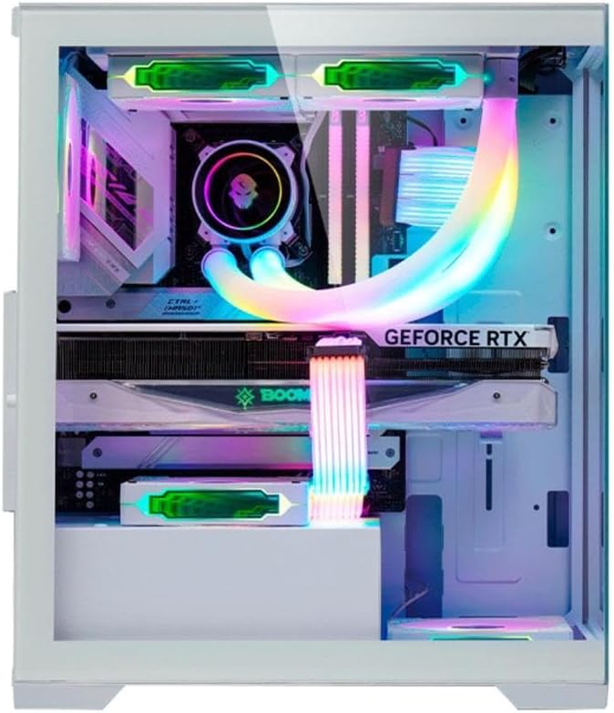 Gabinete Gamer POSEIDON WHITE II MICRO ATX - CG-W1F9 - Imagem 2