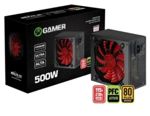 FONTE ATX 500W 80PLUS BRONZE 24 PINOS