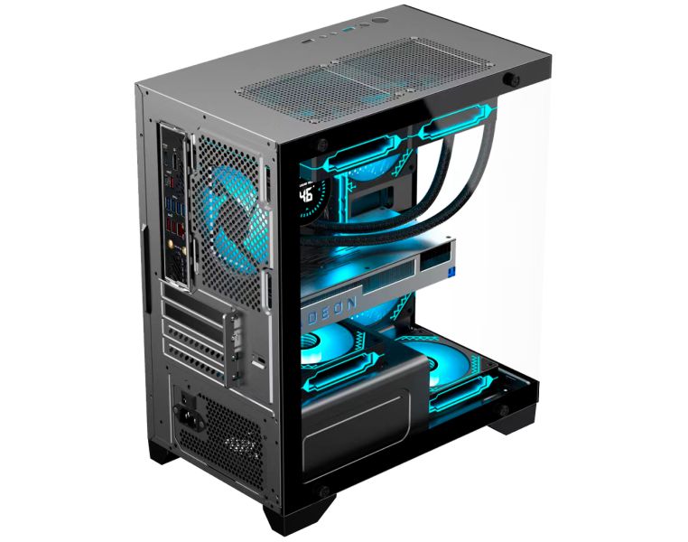 Gabinete Gamer POSEIDON II MICRO ATX - CG-01F9 - Imagem 4