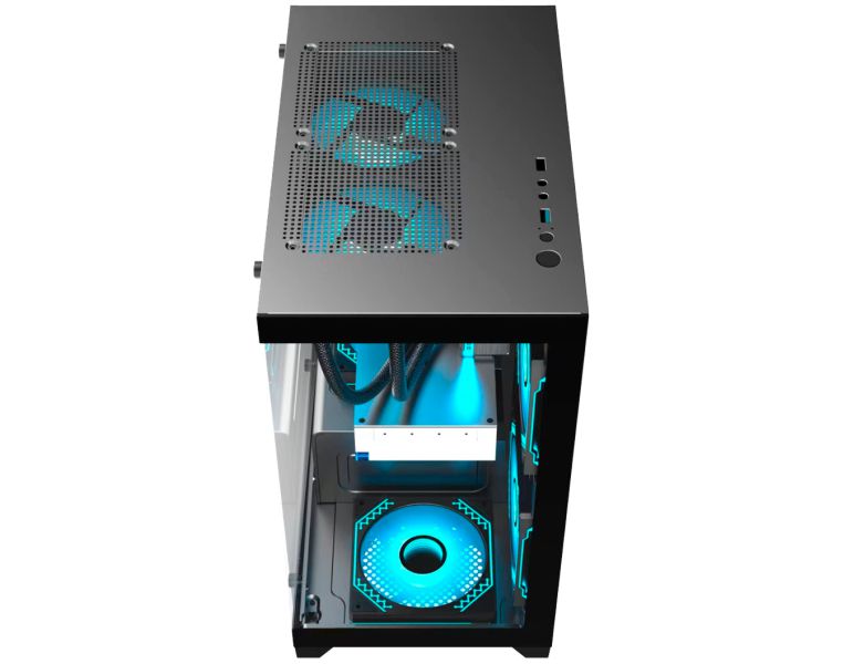 Gabinete Gamer POSEIDON II MICRO ATX - CG-01F9 - Imagem 3