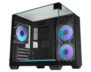 Gabinete Gamer AQUÁRIO VISÃO INFINITA II CG-01X2 MICRO ATX