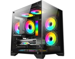 Gabinete Gamer AQUÁRIO MICRO CG- MICRO ATX