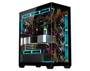 Gabinete Gamer TORRE NEGRA ATX CG-36DY