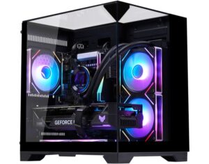 Gabinete Gamer AQUÁRIO VISÃO INFINITA CG-K3D3 MICRO ATX