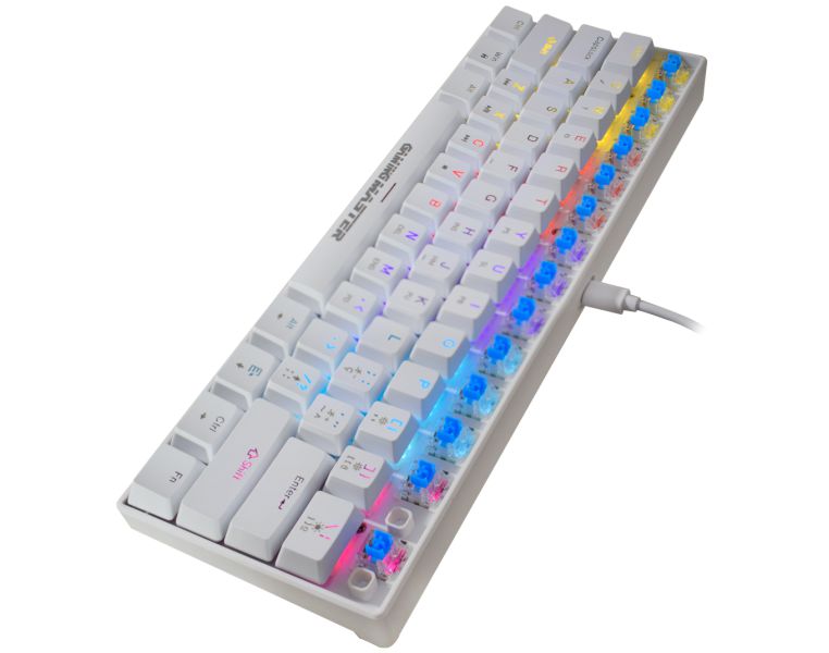 Teclado Gamer Mecânico SPECTRA FURY White KBW88