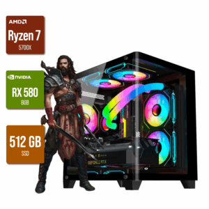 Computador Gamer RYZEN 7 5700x / 16GB DDR4 / NVME 512GB