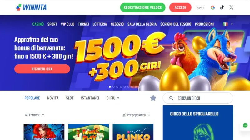 Winnita Casino Recensioni: Tutto Sull'Offerta e i Bonus in Italia